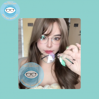 Gọng kính kim loại mã 6209